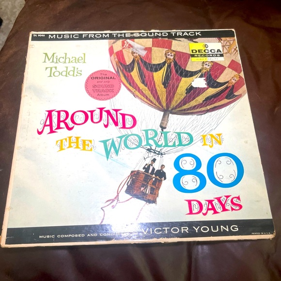 Around the World in 80 Days Soundtrack Vinyl - Picture 1 of 8